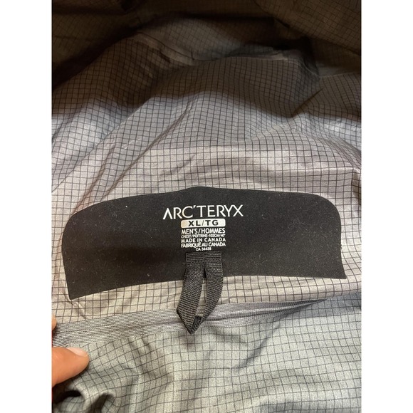 Arc'teryx Jacket Mens XL Gray Gore Tex Pro Hooded Full Zip Ski Shell Canada - Picture 7 of 16